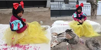 Kekeyi Jadi Putri Tidur Dikerubuti Ayam dan Kucing, Netizen Malah Sampaikan Ungkapan Duka Cita