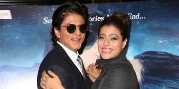 Kelewat Mesra, Shahrukh Khan Hampir Cium Bibir Kajol