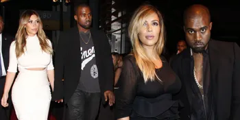 Kelewat Protektif, Kanye - Kim Kardashian Berantem?