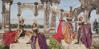 Kembali Tampil Cetar - Bak Bidadari, 7 Potret Ashanty dan Aurel Hermansyah Kenakan Kebaya Adat Bali