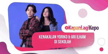Kenakalan Ari Irham & Yoriko Angeline di Sekolah