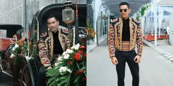 Kenakan Jaket Tapis Lampung, Robby Purba Curi Perhatian di Acara Pernikahan Kahiyang