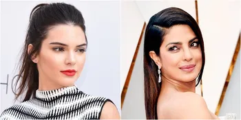 Kendall Jenner Pakai Gaun Mirip Priyanka Chopra, Siapa Lebih Oke?