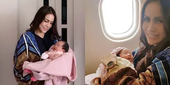 Kepulangan Momo Geisha Setelah Lahiran di Singapura, Disambut Hangat