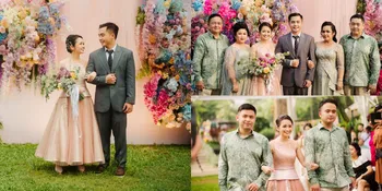 Kerap Tampil Tomboi, Begini Penampilan Gritte Agatha di Acara Lamaran - Benar-Benar Manglingi