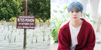 Keren, ARMY Indonesia Tanam Ribuan Pohon Bakau Untuk Rayakan Ulang Tahun Jimin BTS
