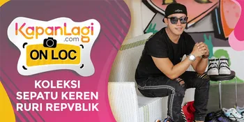 Keren! Intip Koleksi Sepatu Ruri Repvblik di Rumahnya