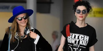 Ketemu Camer, Begini Penampilan Pacar Wanita Cara Delevingne