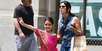 Ketika Wajah Lucu Suri Cruise Penuh Coretan, Masih Cantik?