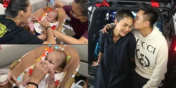 Kiano Tiger Wong Pertama Kali Makan MPASI, Paula Verhoeven Berjuang Suapi Sampai 1 Jam