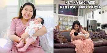 Kiky Saputri Menyusui Baby Kayya hingga Kesakitan, Heran Belum Ada Gigi Tapi Bisa Sakit