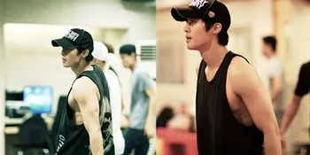 Kim Hyun Joong Terlihat Seksi Saat Latihan Koreografi