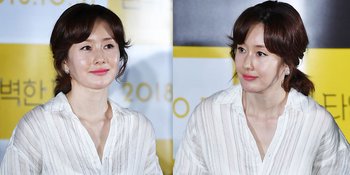Kim Ji Soo Datang ke Wawancara Film Dalam Keadaan Mabuk
