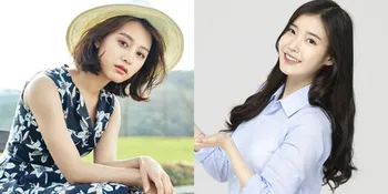 Kim Ji Won dan IU Pakai Gaun Hitam Sama, Siapa Lebih Cantik?
