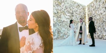 Kim Kardashian dan Kanye West Berbalas Cinta di Anniversary Ke-4 Pernikahan