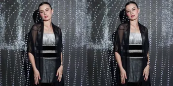 Kimberly Ryder Kenakan Gaun Vintage Milik Ibunda di Resepsi Luna Maya dan Maxime Bouttier