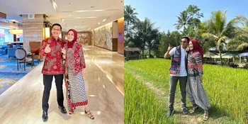 Kini Jadi Istri Pejabat, Ini 7 Potret Dine Mutiara Dampingi Sahrul Gunawan Bertugas