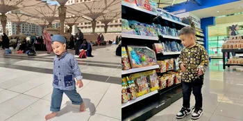 Kini Lagi Umrah Bareng Oma Opa, Ini 7 Potret Gala Sky Anak Mendiang Vanessa Angel yang Makin Aktif dan Pintar - Jadi Kesayangan Keluarga