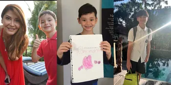 Kini Sudah Masuk SMP, Ini 7 Potret Masa Kecil Kenzou Anak Tamara Bleszynski - Ganteng dan Menggemaskan Sejak Dini