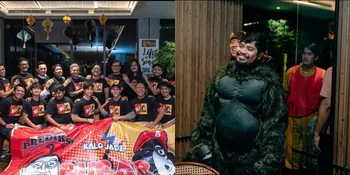 Kocak, Geng Motor Bedain Kena Prank Kostum Monyet di Bukber The Prediksi