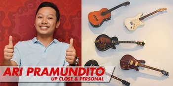 Koleksi Gitar, Ari Pramundito Rogoh Kocek Hingga Puluhan Juta