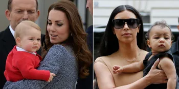 Kompaknya... Pangeran George - North West Punya Hobi Sama