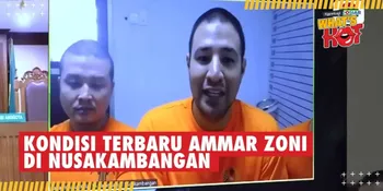 Kondisi Ammar Zoni Memprihatinkan - Keluarga Tetap Inginkan Sidang Offline