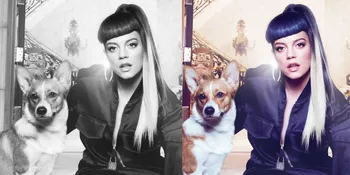 Konser Amal di London, Lily Allen No Bra