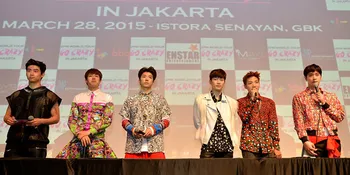 Konser di Jakarta, 2PM Nyanyikan Lagu Milik RAN!