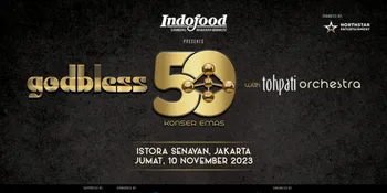 Konser Emas 50 Tahun God Bless Bakal Hadirkan Sederet Musisi Lintas Generasi, Intip Harga Tiketnya di Sini