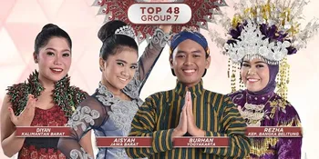 Konser Grup 7 Top 48 LIDA 2019: Aisyah Duta Jawa Barat Tersenggol