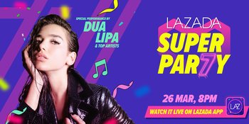 Konser Musik 'Super Party' Hadirkan Dua Lipa dan Artis Top Asia Tenggara