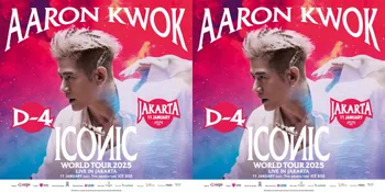 Konser Perdana Aaron Kwok di Indonesia: 'ICONIC World Tour 2025 Live in Jakarta' Siap Menyapa Penggemar Akhir Pekan Ini!