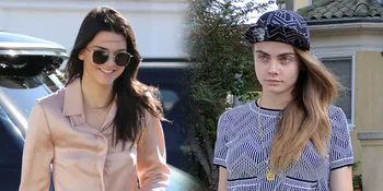 Konyol! Kendall Jenner &#38; Cara Delevingne Pura-Pura Jadi Burung