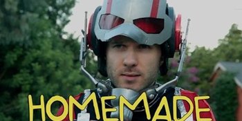 Kreatif! Inilah 'ANT-MAN' Yang Dibuat Dengan Peralatan Rumah