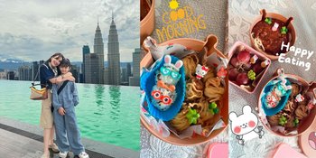 Kreatif Mom! Aneka Kreasi Bento Ayu Ting Ting Untuk Bilqis - Inspirasi Bekal Makan Siang Anak