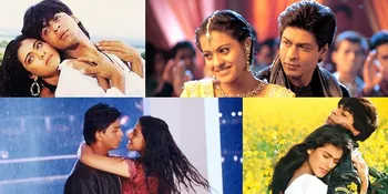 Kumpulan Nostalgia Kemesraan Shahrukh Khan dan Kajol Dalam Film