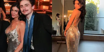 Kylie Jenner Jadi Sorotan Tampil dengan Gaun Vintage saat Golden Globes Awards 2025