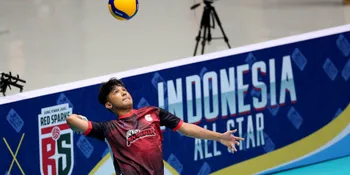 Laga Pembuka Fun Volley Ball 2024 Tak Kalah Panas, Tim Selebriti Red Phoenix Sukses Keluar Sebagai Juara Berkat Jirayut
