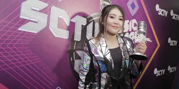 Lagi-Lagi Menang di SCTV Music Awards, Via Vallen Mengaku Speechless