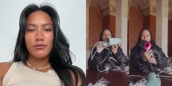 Lagi-Lagi Tara Basro Perlihatkan Isi Tas, Netizen Dibuat Takjub Ada Steamer Baju - Buah Naga Utuh hingga Lampu Baca