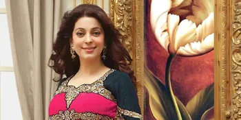 Lama Tak Muncul, Juhi Chawla Tampil Bak Ibu Peri