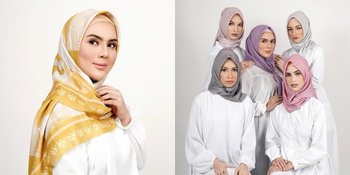 Lama Tak Muncul, Kini Anggita Sari Berbisnis Hijab Rancangannya Sendiri