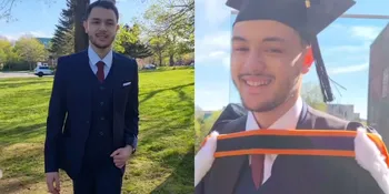 Lama Tak Terdengar Kabarnya, 7 Potret Shawn Adrian Anak Andi Soraya Wisuda di Kanada