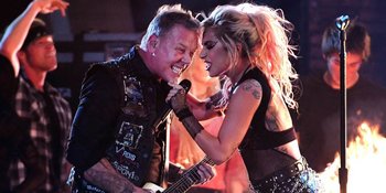 Lars Ulrich Ungkap Rasanya Duet Bareng Lady Gaga di Grammy