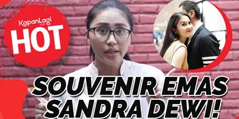 Launching Produk, Sandra Dewi Beri Souvenir Emas