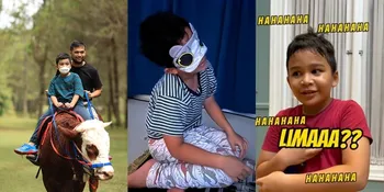 Lawak Seperti Bapaknya, Ini 7 Potret Lucu Adam Anak Teuku Wisnu dan Shireen Sungkar - Pernah Minta Adik Sebelas