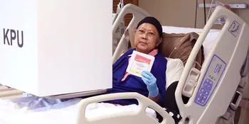 Lawan Kanker Darah, Ani Yudhoyono Nyoblos di Atas Ranjang RS