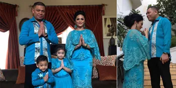 Lebaran Krisdayanti - Raul: Dari Seragam Sampai Salat Bareng Anak