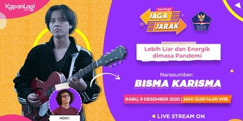 Lebih Energik, Situasi Pandemi Tak Jadi Penghalang Bisma Karisma Untuk Berkarya